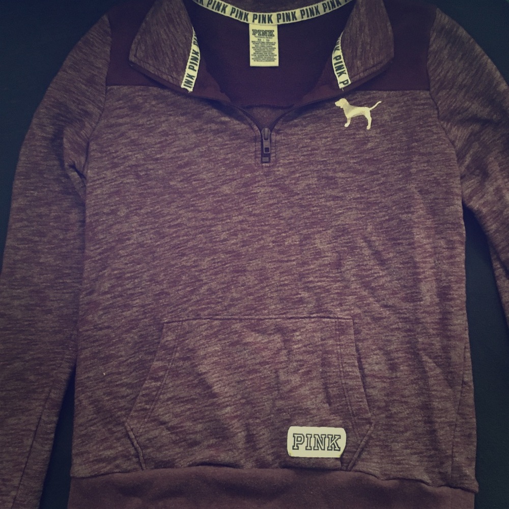 This is a Pink sweatshirt.